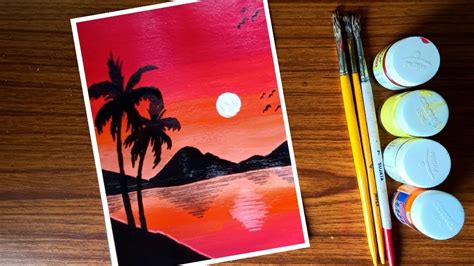 Easy Landscape Drawings In Colour - art-scalawag