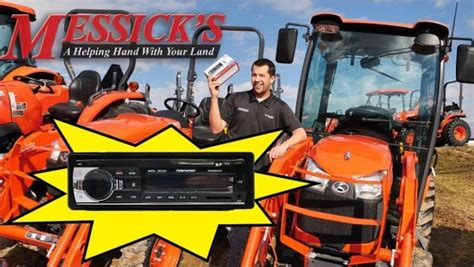 Kubota Tractor Radio