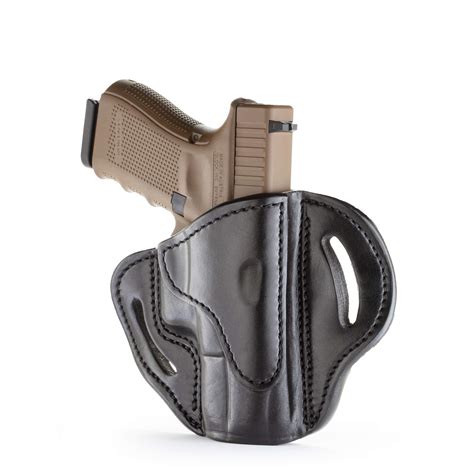 1791 GUNLEATHER Glock 19 Holster - Right Hand OWB G19 Leather Holster for Belts - Fits Glock 19 ...