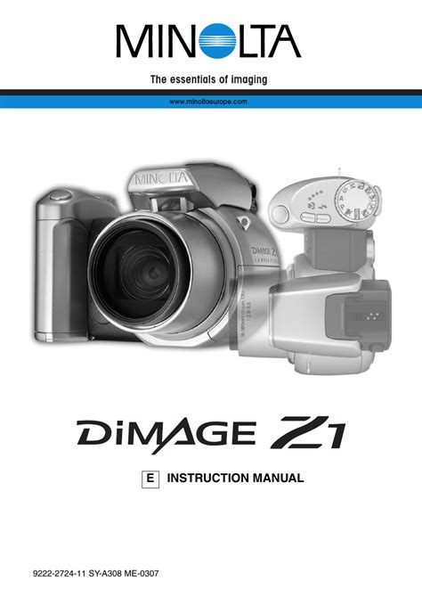 Konica Minolta DiMAGE Z1 User Manual | 116 pages