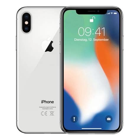 Shop Apple IPhone X - 64GB HDD - 3GB RAM Refurbished - White Online ...