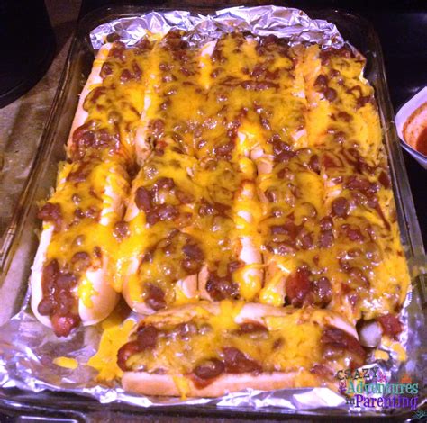 Easy Chili Cheese Hot Dogs for Dinner (and Lunch the Next Day!)