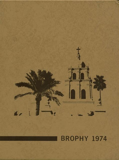 1974 yearbook from Brophy College Preparatory School from Phoenix, Arizona for sale