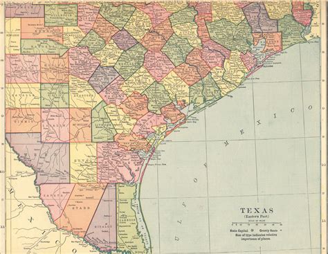 The USGenWeb Archives Digital Map Library - Hammonds 1910 Atlas-Texas