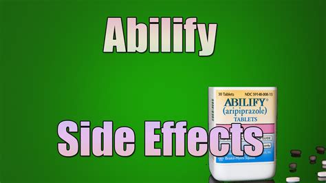 Abilify (aripiprazole) Side Effects - List of Side Effects, Dangers ...