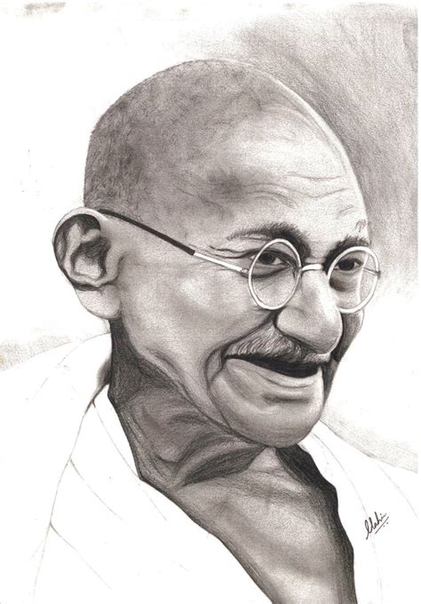 Mahatma Gandhi Drawing at GetDrawings | Free download