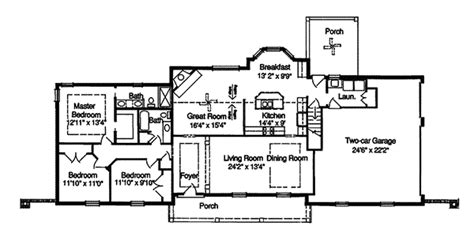 Country Meadows Ranch Home Plan 065D-0164 | House Plans and More