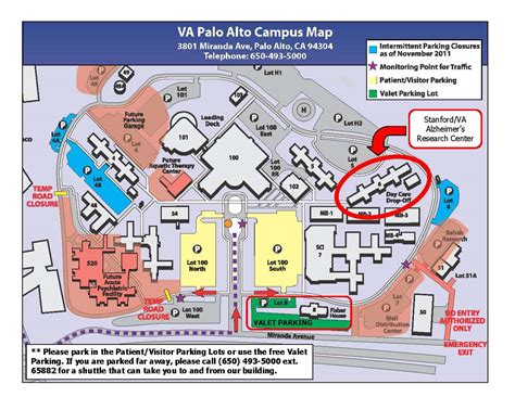 Map & Directions | Stanford/VA Alzheimer's Research Center | Stanford Medicine