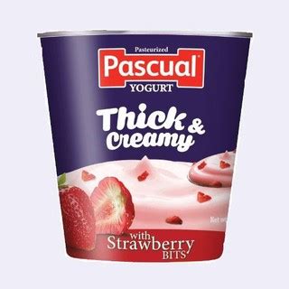 Pascual Yogurt Thick and Creamy Strawberry 100ml | Shopee Philippines