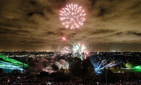 Fireworks display at Alexandra Palace - National Hotel Muswell Hill