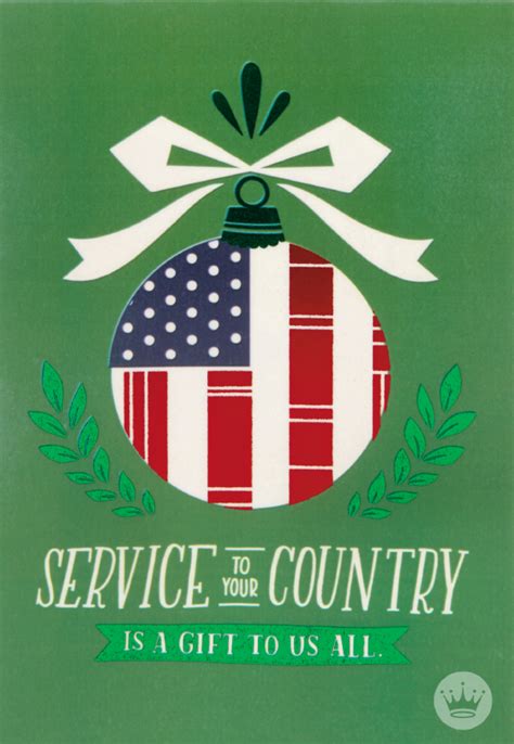 √ Military Charity Christmas Cards - Navy Visual