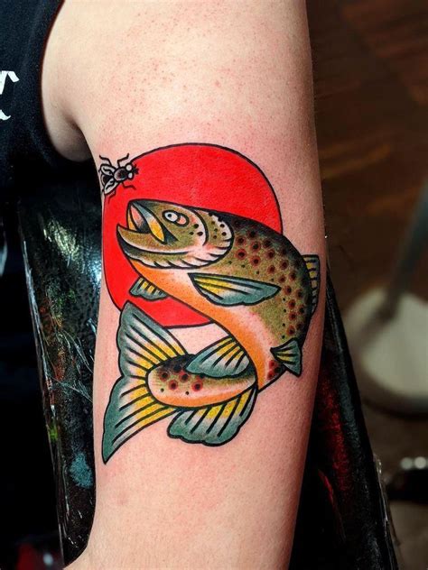 I’ve been dying to get a fly fishing tattoo and finally got one today super stoked on how it ...