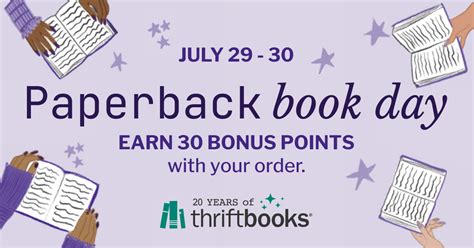 Paperback Book Day Bonus | New & Used Books from ThriftBooks