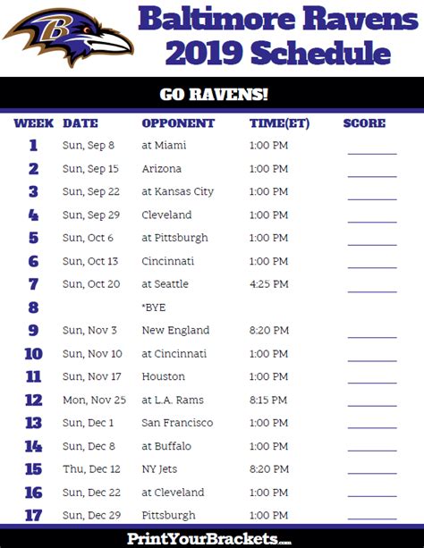 Ravens 2023 Schedule - Alabama Football Schedule 2023