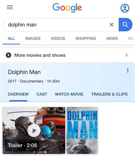 Dolphin man was so popular in “help let me go” they made him into a movie : r/DannyGonzalez