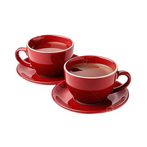 Red Coffee Cups, Coffee, Cup, Drink PNG Transparent Image and Clipart for Free Download