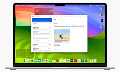 Apple WWDC 2023: macOS Sonoma brings widgets to the desktop