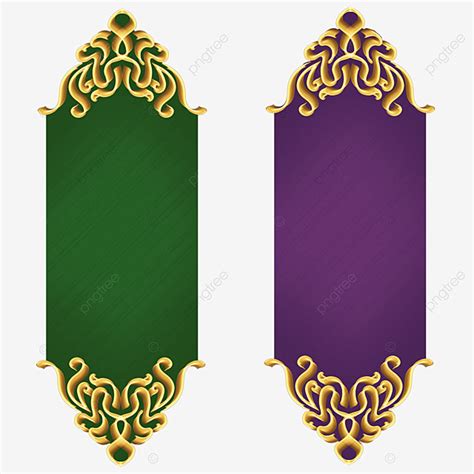 Gold Corner Clipart Hd PNG, Islamic Frame With Gold Corner, Islamic, Islamic Border, Gold PNG ...