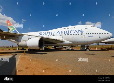 South African Airways Boeing 747SP preserved at SAA Museum Society in ...