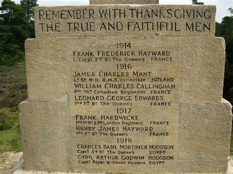 Inscription on WW1 war memorial © don cload :: Geograph Britain and Ireland
