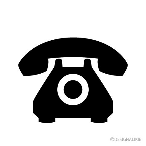 Dial Telephone Symbol Clip Art Free PNG Image｜Illustoon