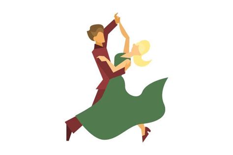 Couple Dancing, Waltz SVG Cut file by Creative Fabrica Crafts ...