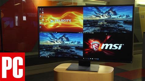 Dell 43 Ultra HD 4K Multi-Client Monitor P4317Q Review - YouTube