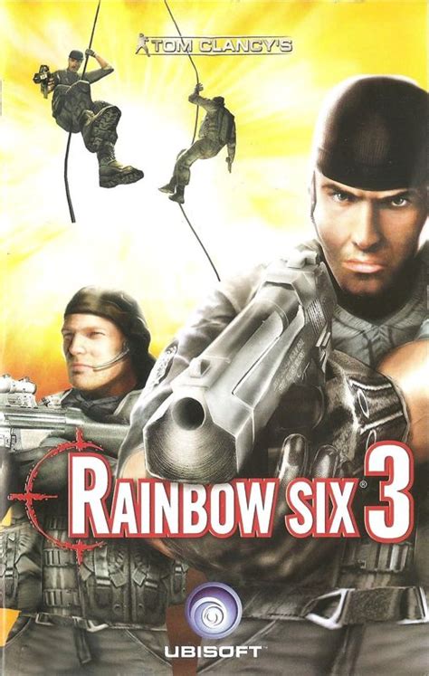 Tom Clancy's Rainbow Six 3 cover or packaging material - MobyGames