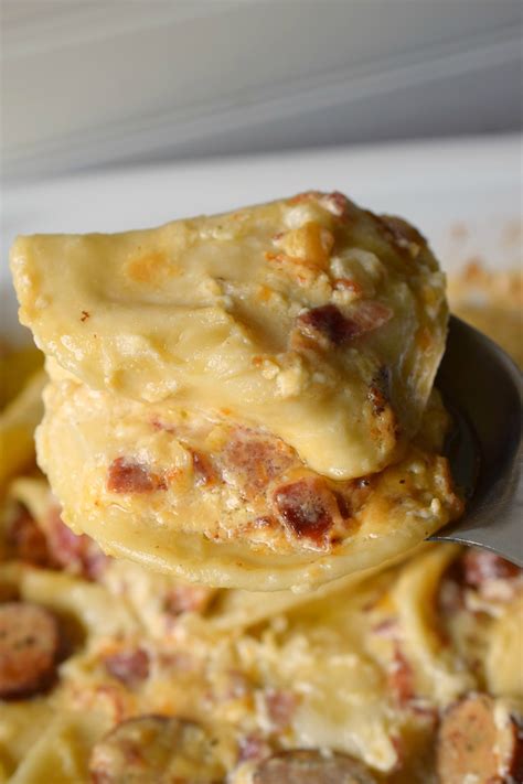 Loaded Slow Cooker Pierogi - Who Needs A Cape?