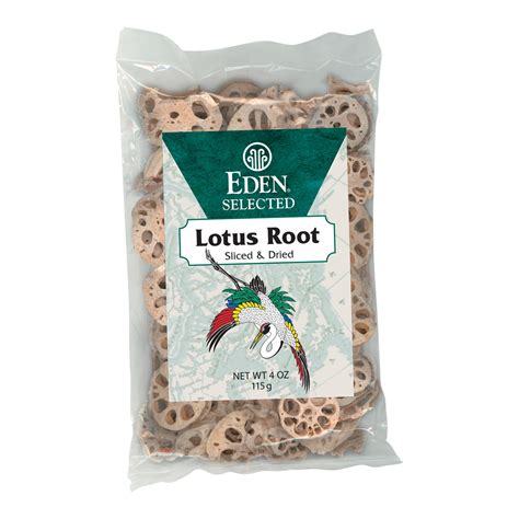 Lotus Root Slices - dried - Eden Foods