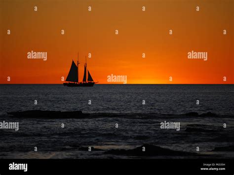 Sunset at Cable Beach Stock Photo - Alamy