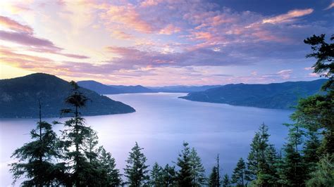 Lake Pend Oreille At Sunset, Idaho, Usa - Free Nature Pictures