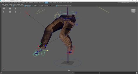 ArtStation - Realistic Pants 1 for Men Rigged Low-poly 3D model | Game Assets