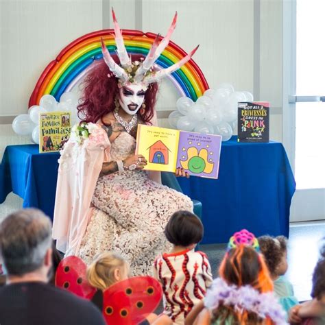 What are your thoughts on drag queen story time events that are happening in public libraries ...