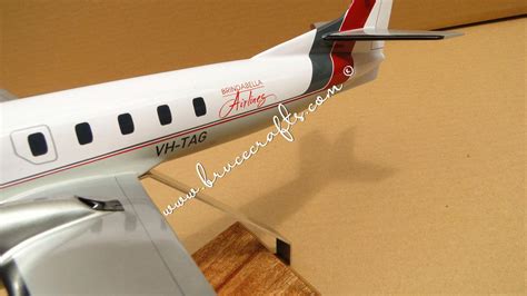 Fairchild Metroliner Brindabella Airlines - Mahogany Wooden Aircraft Models – Boat & Ship Models ...