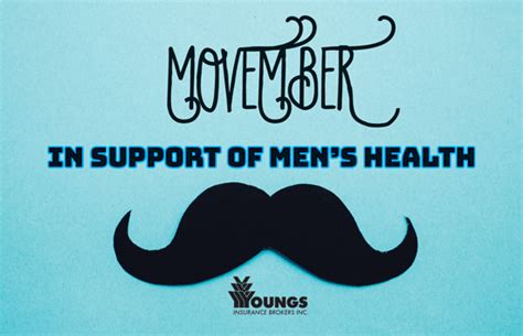 2020 Movember Men's Health Awareness | Youngs Insurance | Ontario