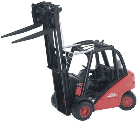 bruder Linde forklift trucks H30D with 2 pallets | Conrad.com