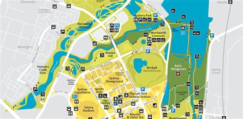 Sydney Olympic Park | Environmental graphic design, Newington, Wayfinding