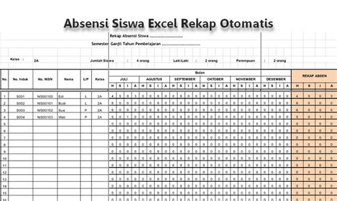 Cara Membuat Absen Karyawan Excel Dan Contohnya Aplikasi Absensi - Riset