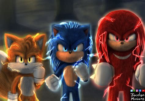 (COMMS CLOSED 6/6)JocelynMinions on Twitter in 2022 | Sonic vs knuckles, Hedgehog movie, Sonic