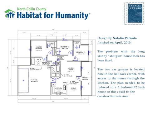 House Design volunteering in Habitat for Humanity | Natalia Parrado | Archinect