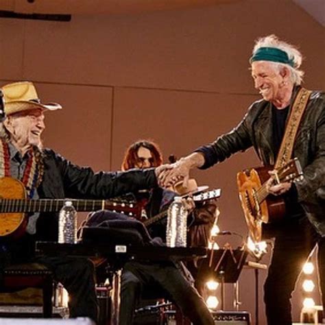 Willie Nelson’s 90th birthday concert theatrical release - Keith Richards