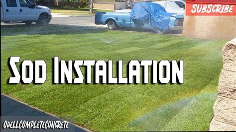 How to Lay and Install Sod/Sprinklers DIY 101| Front Yard Remodel Part 6 - YouTube | Yard ...