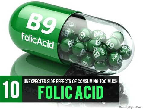 10 Side Effects Of Consuming Too Much Folic Acid In 2024