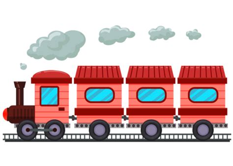 30+ Stunning Cartoon train clip art Transparent Background Images Free Download