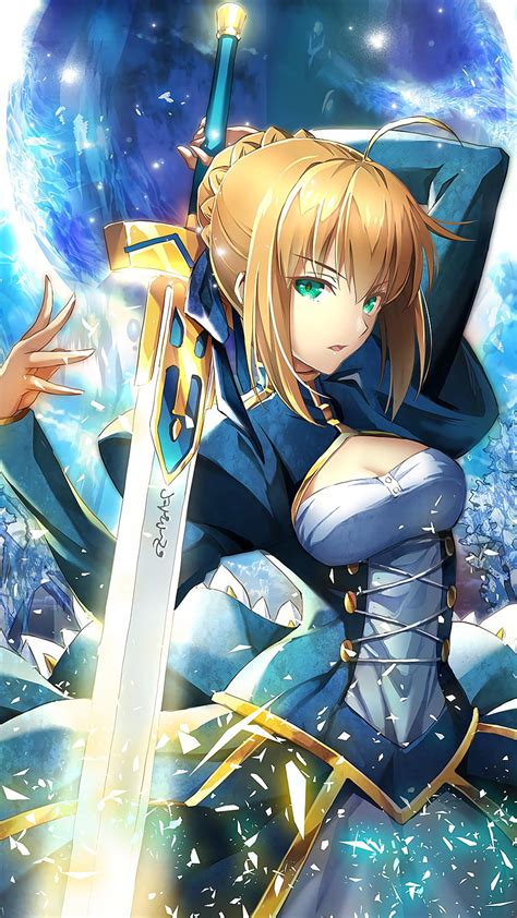 Artoria Pendragon [Fate] () : R Anime, 1800x3200 HD phone wallpaper | Pxfuel