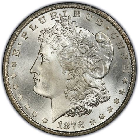 1878 Morgan Silver Dollar - Philadelphia Mint - Currency and Coin