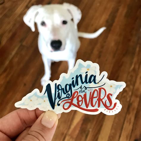 Sticker - Virginia is for Lovers — billie claire handmade