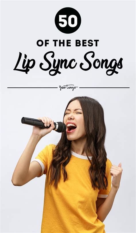 50 best lip sync songs to make it look like you re killing it on the mic – Artofit