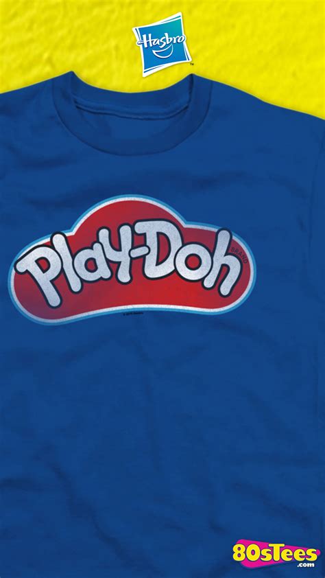 This Youth Blue Play-Doh Shirt shows the logo for one of the most classics toys of all time. The ...